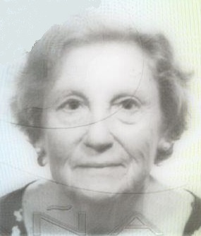 MARIA JOSEFA CANOVAS TUDELA     A LOS 84 AÑOS