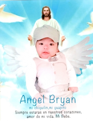 ANGEL BRYAN CHAMBI QUIROGA    A LOS 7 MESES